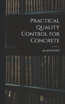 bokomslag Practical Quality Control for Concrete