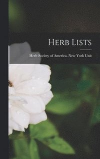 bokomslag Herb Lists