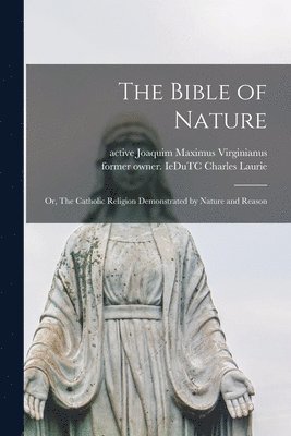 The Bible of Nature 1