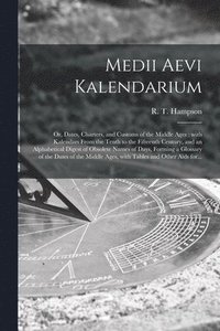 bokomslag Medii Aevi Kalendarium