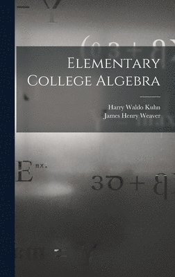 bokomslag Elementary College Algebra