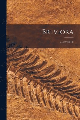 bokomslag Breviora; no.562 (2018)