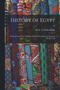 bokomslag History of Egypt