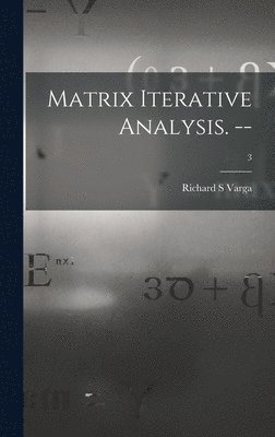 Matrix Iterative Analysis. --; 3 1