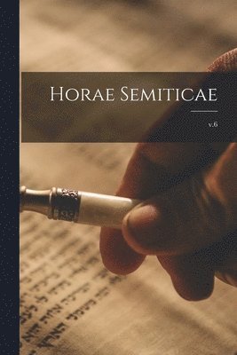 Horae Semiticae; v.6 1