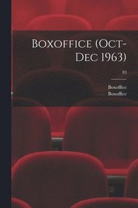 bokomslag Boxoffice (Oct-Dec 1963); 83