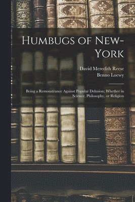 bokomslag Humbugs of New-York