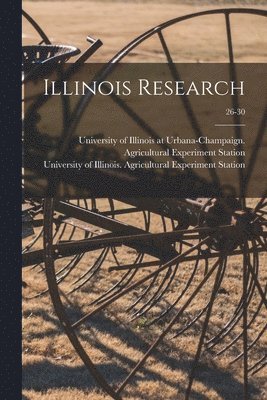 bokomslag Illinois Research; 26-30