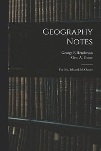 bokomslag Geography Notes