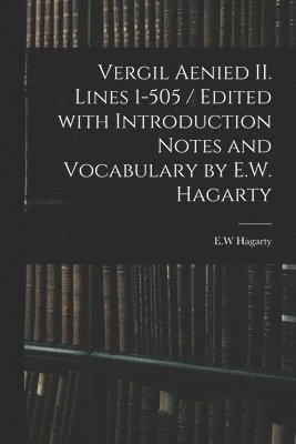 bokomslag Vergil Aenied II. Lines 1-505 / Edited With Introduction Notes and Vocabulary by E.W. Hagarty