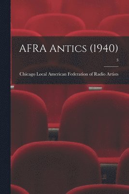 AFRA Antics (1940); 3 1