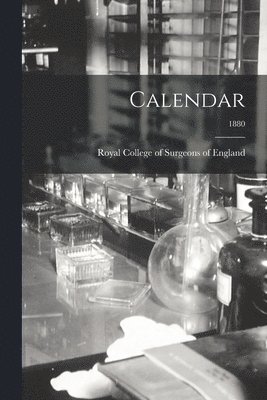 Calendar; 1880 1