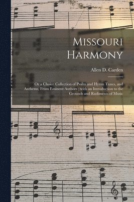 bokomslag Missouri Harmony