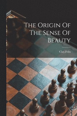 bokomslag Origin Of The Sense Of Beauty