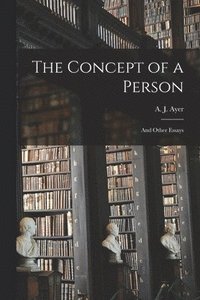 bokomslag The Concept of a Person
