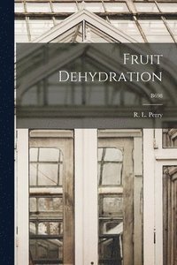 bokomslag Fruit Dehydration; B698