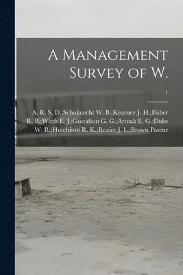 bokomslag A Management Survey of W.; 1