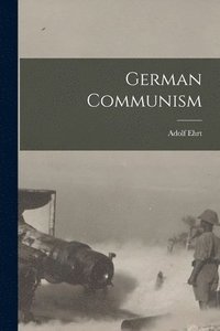 bokomslag German Communism