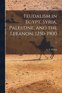 bokomslag Feudalism in Egypt, Syria, Palestine, and the Lebanon, 1250-1900; 17