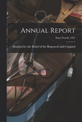 Annual Report; Sixty-fourth; 1927 1