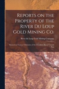 bokomslag Reports on the Property of the River Du Loup Gold Mining Co. [microform]