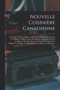 bokomslag Nouvelle Cuisinire Canadienne