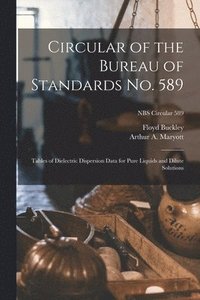 bokomslag Circular of the Bureau of Standards No. 589