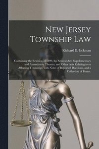 bokomslag New Jersey Township Law