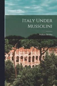 bokomslag Italy Under Mussolini