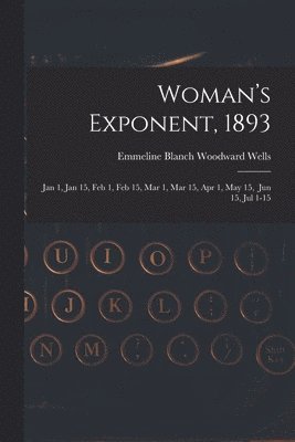 bokomslag Woman's Exponent, 1893