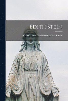 bokomslag Edith Stein