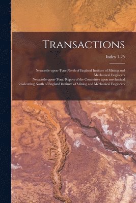 Transactions; Index 1-25 1