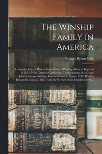 bokomslag The Winship Family in America