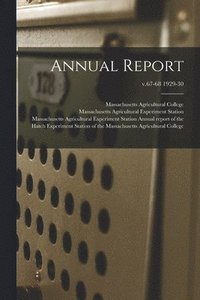 bokomslag Annual Report; v.67-68 1929-30