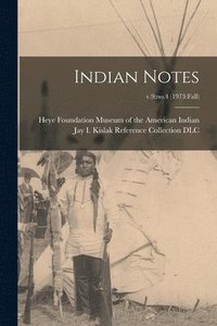 bokomslag Indian Notes; v.9
