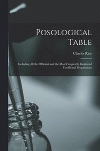 bokomslag Posological Table