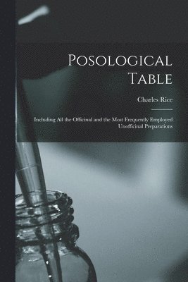 Posological Table 1