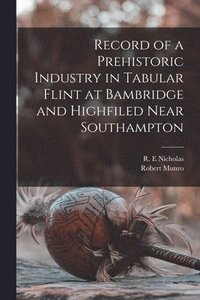 bokomslag Record of a Prehistoric Industry in Tabular Flint at Bambridge and Highfiled Near Southampton
