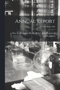 bokomslag Annual Report; Seventy-Sixth; 1939