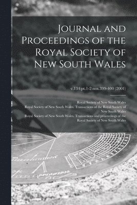 Journal and Proceedings of the Royal Society of New South Wales; v.134 1