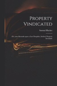 bokomslag Property Vindicated