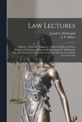 bokomslag Law Lectures