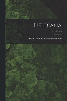 Fieldiana; 13 pt.01 n.3
