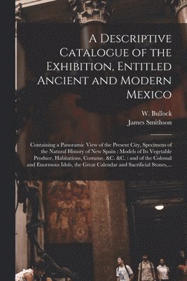 bokomslag Descriptive Catalogue of the Exhibition, Entitled Ancient and Modern Mexico