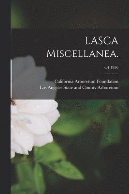 bokomslag LASCA Miscellanea.; v.4 1956