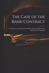 bokomslag Case of the Bank Contract