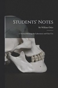 bokomslag Students' Notes [microform]