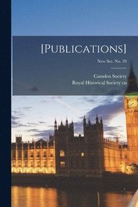 bokomslag [Publications]; New Ser. No. 39