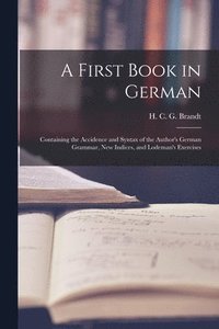 bokomslag First Book in German