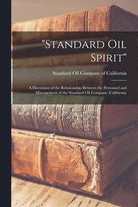 bokomslag &quot;Standard Oil Spirit&quot;